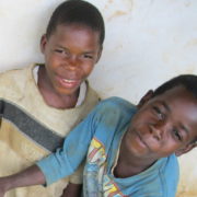 two village boys roughly ten years old