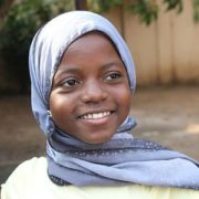 girl wearing headscarf