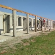 school building under construction